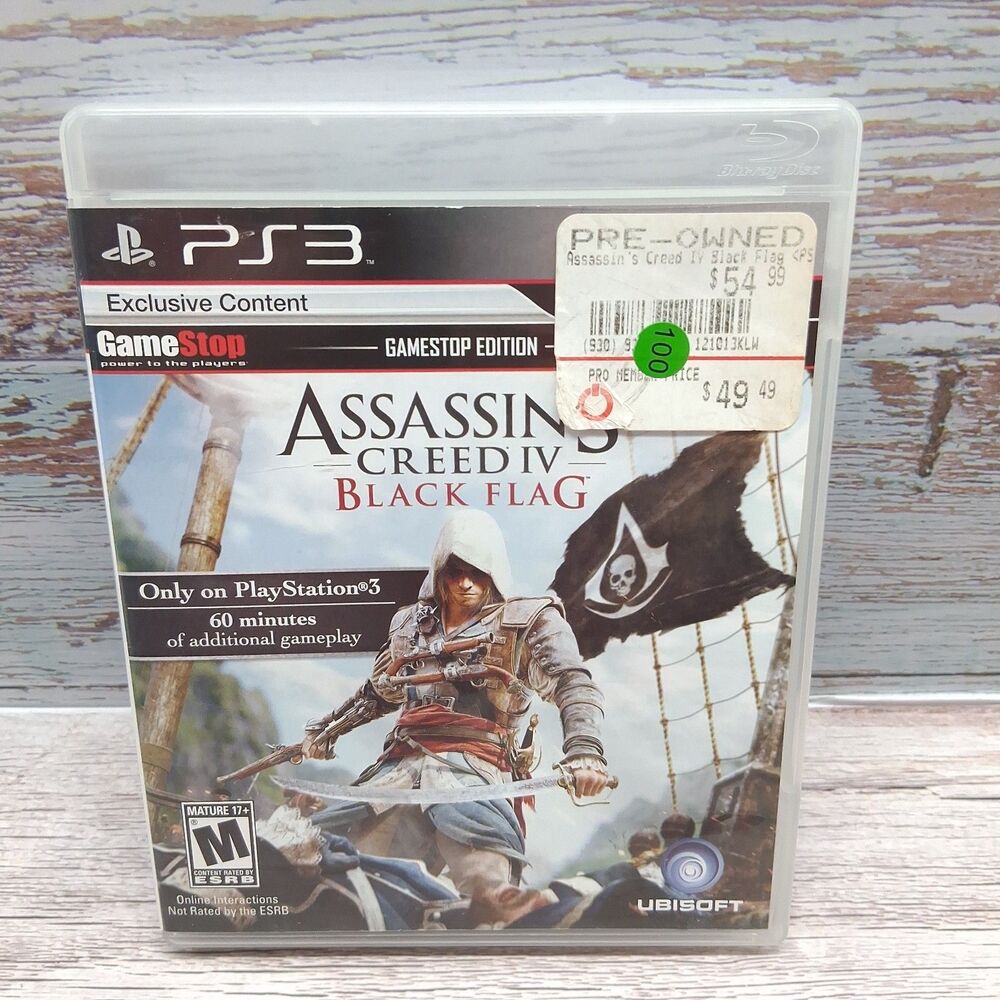 Lot of 3 PlayStation 3 Assassins Creed Games (IV Black Flag - III - Revelation) - Picture 6 of 13